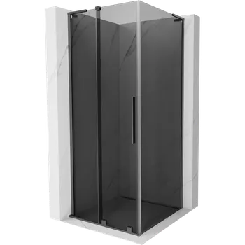 Mexen Velar L posuvná sprchová kabina 110 x 110 cm, grafit, gun metal - 871-110-110-43-95 Sprchové kouty