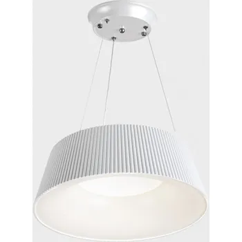 KOHLLIGHTING CHAS závěsné svítidlo pr. 460 mm bílá 30 W CRI >80 3000K Non-Dimm - KOHL-Lighting KHL K51400.01.PN.WH-WH.OP.ST.8.30