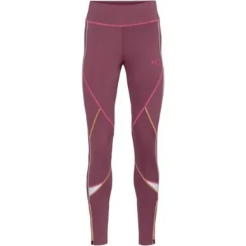 Dámské legíny Dámské sportovní legíny KARI TRAA LOUISE 2.0 M Vínová, Mix