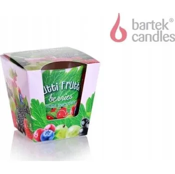Svíčka Parafínová vonná svíčka Tutti Frutti - Lesní plody Bartek