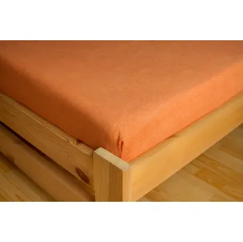 Prostěradlo Aaram Prostěradlo Frote Premium 180x200 cm, Lososová