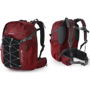 turistický batoh Batoh turistický Bergson GRIMSTAD 20-40 l červený