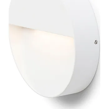 Nástěnné svítidlo AQILA R nástěnná bílá 230V LED 6W IP54 3000K