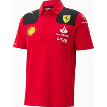 FERRARI polo triko SF TEAM 23 red - L