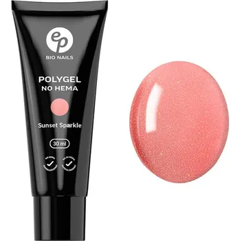 BIO NAILS Polygel SUNSET SPARKLE No HEMA v tubě 30 ml