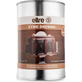 Čistič a ošetřující prostředek na dřevo Renowacja Żywe Drewno Eltre na nábytek 1000 ml