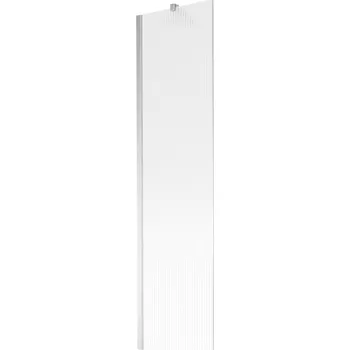 Vanová zástěna Mexen Next vanová zástěna jednokřídlá 50 x 150 cm, pruhy, chrom - 895-050-000-00-09-01 Vanové zástěny