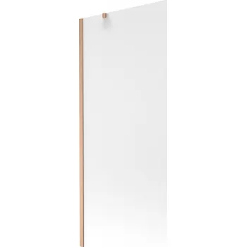 Vanová zástěna Mexen Next vanová zástěna 1-křídlová 100 x 150 cm, mat, kartáčovaná měď - 895-100-000-00-30-65 Vanové zástěny