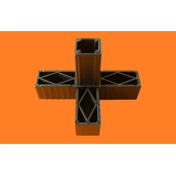 Stavební profil Plastová spojka 302Č