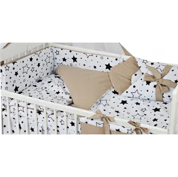 Povlečení SADA POVLEČENÍ 6DÍLNÁ DO POSTÝLKY 120X60, SADA POVLEČENÍ 120X90