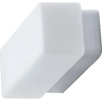 OSMONT FLO67776 FLORA 1 stropní/nástěnné skleněné svítidlo stříbrná / bílá IP43 4000 K 7W LED