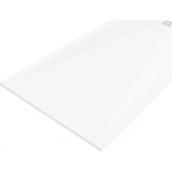 Sprchová vanička Mexen Stone+ kompozitní sprchová vanička obdélníková 160 x 80 cm, bílá, kryt bílý - 44108016-W Obdélníkové sprchové vaničky