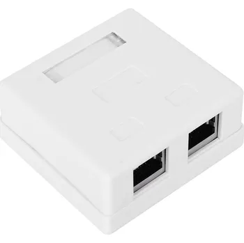 Super 5 Shield RJ45-8P8C nástěnná zásuvka / adaptér