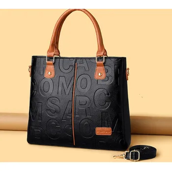 Kabelka Kabelka s písmeny hnědý úchop