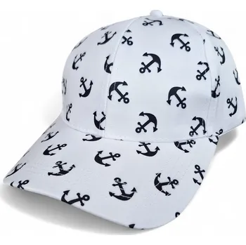 Kšiltovka Námořnická kšiltovka Kotvy bílá