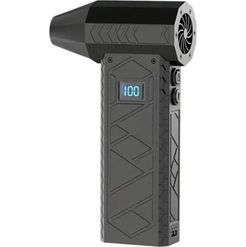 Prachovka Mini turbo ventilátor 310 000 ot./min Bezkartáčový průmyslový foukač 101 m/s Ruční rozdmýchávač 10 000 mAh 4 rychlosti LED světlo