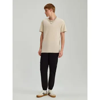 Pánské kalhoty Kalhoty joggers s&nbsp;cargo kapsami - S STANDARD - House - černá - 713FW-99X