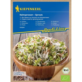 Semeno BIO Ředkvička - bio semena na klíčení - 60&nbsp;g