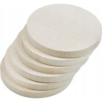 Sklenice Podstavce kulaté, komplet pod pivní sklenice, sklenice, 6 kusů