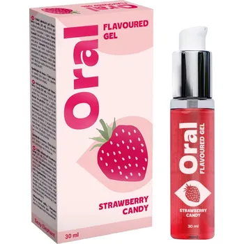 Lubrikační gel Orální lubrikační gel Strawberry Candy 30ml