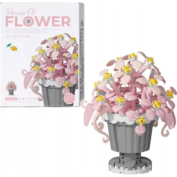 ostatní stavebnice STAVEBNICE CREATOR KVĚTINOVÁ KYTICE SADA DÁREK DIY 205 dílků