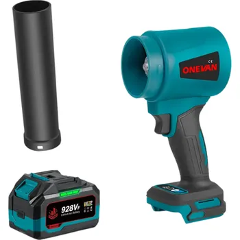 Prachovka Bezkartáčový elektrický turbofuk 4000W 300 000 ot./min Ruční tryskový foukač prachu 400 m/s EU zástrčka 21V 18V baterie Turbo ventilátor