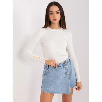 Dámský svetr PM SW PM685 jumper.39P ecru S/M