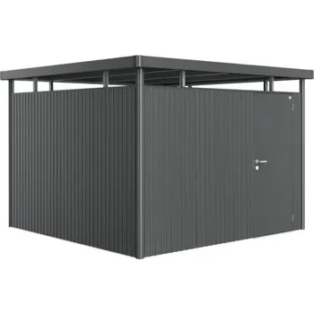 Zahradní domek Kůlna na nářadí HighLine H6 tmavě šedá metalíza, standardní dveře