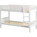 Dětská patrová postel Viggo 200x90 Bílá