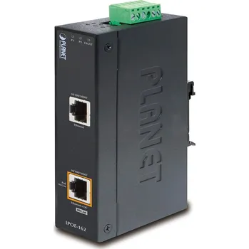 PoE injektor PLANET Industrial IEEE 802.3at High Power over Ethernet (IPOE-162)
