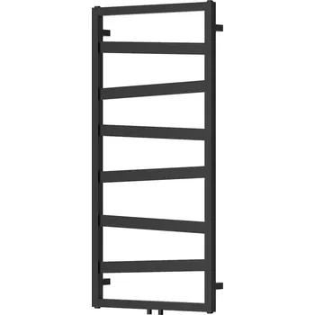 Radiátor Mexen Zoom dekorativní koupelnový radiátor 1100 x 530 mm, 376 W, černý - W130-1100-530-00-70 Koupelnové radiátory