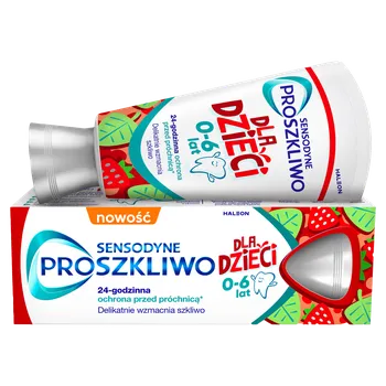 zubní pasta Sensodyne zubní pasta s fluoridem pro děti 0-6 let, 50 ml