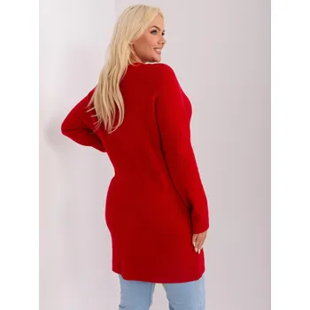 Dámský svetr PM SW PM 3732 jumper.10 červených XL/XXL