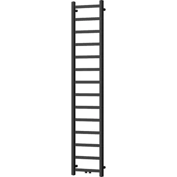 Radiátor Mexen Bolt koupelnový radiátor 1800 x 400 mm, 406 W, černý - W126-1800-400-00-70 Koupelnové radiátory