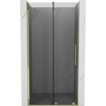 Sprchové dveře Mexen Velar sprchové dveře posuvné 110 cm, grafit, zlaté - 871-110-000-41-50 Sprchové dveře