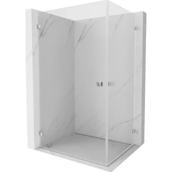 Mexen Lunar-B Duo sprchový kout otevírací 85 x 80 cm, čirý, chrom - 832-085L-080P-01-00 Sprchové kouty
