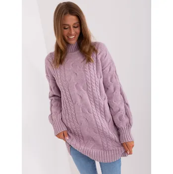 Dámský svetr Přepínač AT SW 2367 1.35P světle fialová jedna velikost