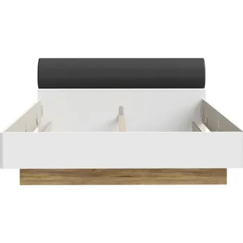 Postel Postel 180x200 Mayacus - Forte Bílá (Z12) / Dub Mauvella (D108) 189.2x90 cm