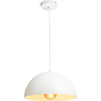 GLADYS 30 závěsná bílá/bílá 230V LED E27 15W