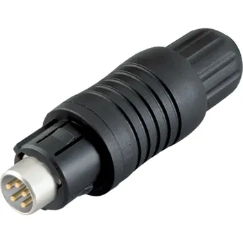 Elektrický konektor Binder 99 4909 00 04 Kabelový konektor Push Pull Male, kontakty: 4, 3,5-5,0 mm, stíněný, pájený, IP67