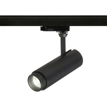 Bodové svítidlo FOCUS 12 DIMM pro tříokr. lištu černá 230V LED 12W 10 60° 3000K 4000K 5000K