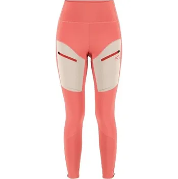 Dámské legíny Dámské legíny KARI TRAA ANE HIKING S Lososová, Bílá