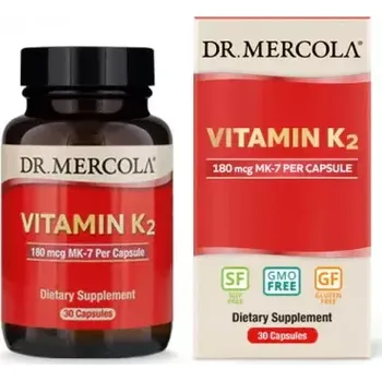 Zdraví Vitamín K2, 180mcg, 30 kapslí Dr. Mercola