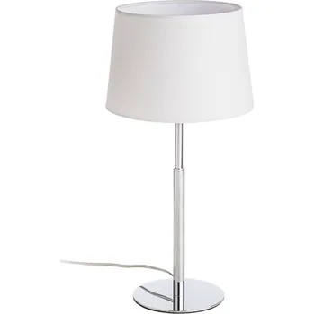 Lampička BROADWAY stolní bílá chrom 230V LED E27 15W
