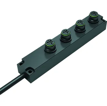 elektrický kabel Binder 72 9137 500 04 Čtyřcestný rozdělovač Snap-In, Kontakty: 3, nestíněné, zalité na kabelu, IP67, 3 x 0,75 mm²