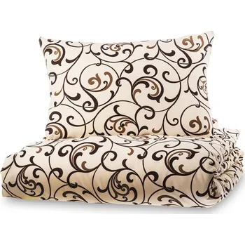 Povlečení POVLEČENÍ MIKROVLÁKNO 2DÍLNÉ PŘIKRÝVKA 140X200 POLŠTÁŘ 70X90 PRANÍ 60°C SOUPRAVA