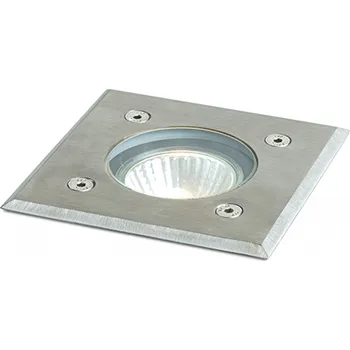 Venkovní osvětlení ORBU SQ 10 zápustná nerezová ocel 230V LED GU10 15W IP67