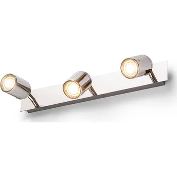 Koupelnové svítidlo DUBLIN III přisazená chrom 230V GU10 3x9W IP44