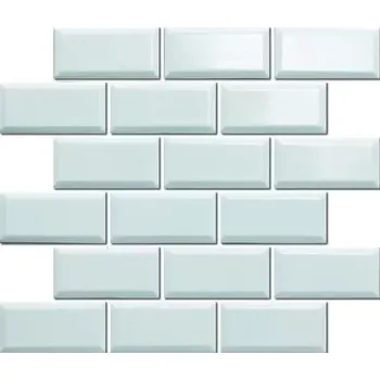 Obklad Keram.mozaika bílá lesk 4,5x9,5