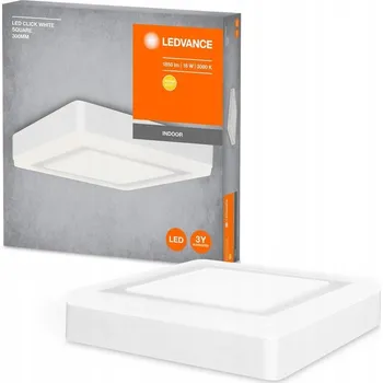 Čtvercová Stropní Svítidlo Ledvance 30 x 4,5 cm bílá
